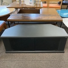 【中古品】テレビ台 ELECOM 黒 j11-4