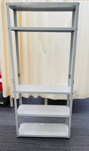 【処分1,000円】定価約5,000円　スチールラック　181x81x28cm