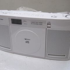 品質保証☆配達有り！3000円(税別）東芝 CDラジオ ホワイト...