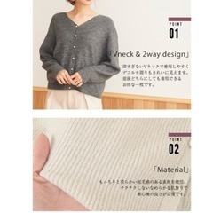 【新品タグ付】titivate（ティティベイト） パールカーディガンの画像