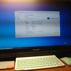 早い者勝ち‼️WINDOWS10 スティックPC 22インチモニ...