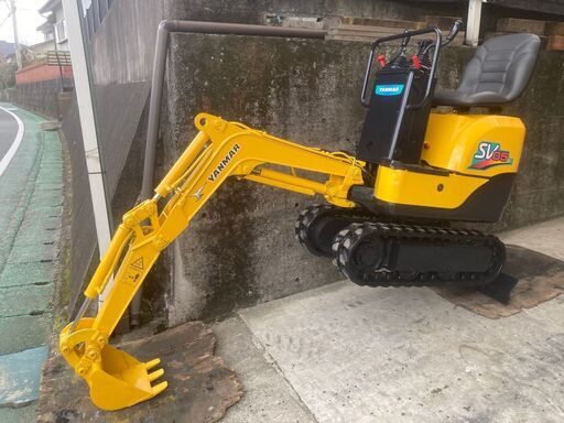 久留米発 ヤンマー 500キロクラス SV05 動画有り ミニ ユンボ ショベル