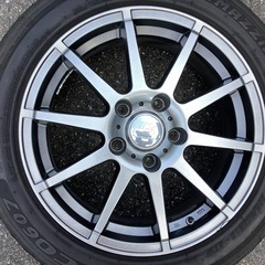 ☆ 16インチタイヤホイールセット 205/50Z R16 87W PCD114.3 5H 6.5J オフセット35 タイヤ2020年9週製造 (検) マツダロードスターNC ☆の画像
