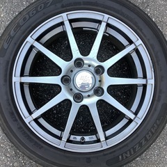 ☆ 16インチタイヤホイールセット 205/50Z R16 87W PCD114.3 5H 6.5J オフセット35 タイヤ2020年9週製造 (検) マツダロードスターNC ☆の画像