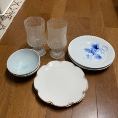 あげます！リーデル・香蘭社・フランフラン・無印　のお皿・グラス