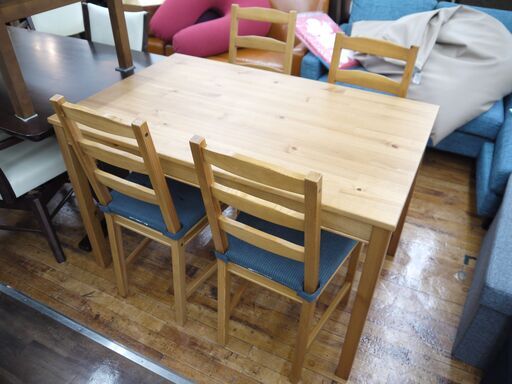 IKEAのダイニング5点セットのご紹介！【トレファク入間店家具紹介22-12】