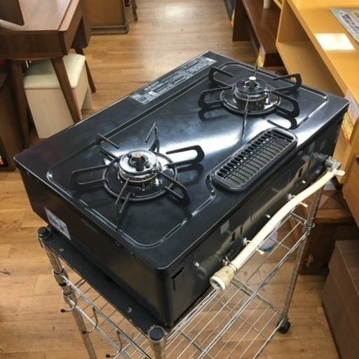 S719 パロマ ガステーブル 水無し片面焼き 56cm 都市ガス左強火 IC-S37BM-L ⭐動作確認済 ⭐クリーニング済