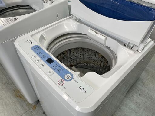 配送設置込み　ハーブリラックス5.0K洗濯機　2018年製　分解クリーニング済み！！モーター　クラッチ組交換していますので末永く使用できると思います
