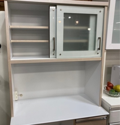 レンジボード 食器棚 キッチンボード 幅90cm 中古