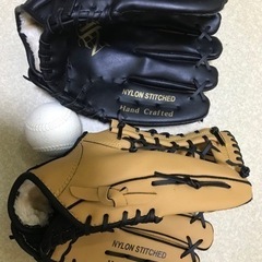 グローブ　2つセットの画像