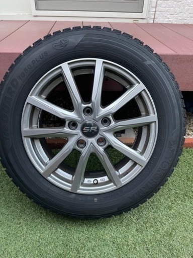 【決定済】バリ山　スタッドレスホイールセット205/60R16 5穴 PCD114.3 +48 16×6.5J  