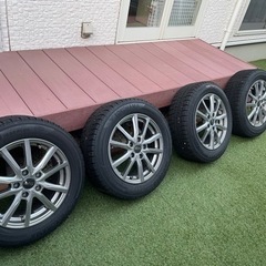 【決定済】バリ山　スタッドレスホイールセット205/60R16 ...
