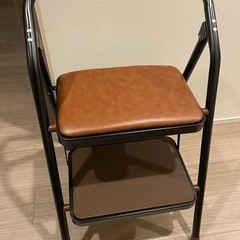 【受け渡し予定者が決まりました】 YAMAZEN チェア踏み台 2段の画像