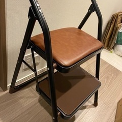 【受け渡し予定者が決まりました】 YAMAZEN チェア踏み台 2段の画像