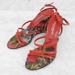 ☆D＆G ディーアンドジー ウェッジソールサンダル サンダル 36 箱入り　☆中古☆の画像