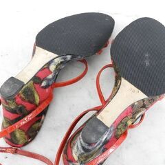 ☆D＆G ディーアンドジー ウェッジソールサンダル サンダル 36 箱入り　☆中古☆の画像