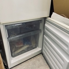 無料　　２段式冷蔵庫　下段冷蔵庫　+オーブンレンジの画像