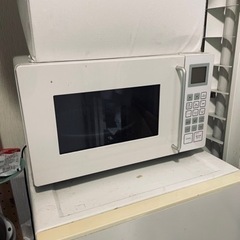 無料　　２段式冷蔵庫　下段冷蔵庫　+オーブンレンジの画像