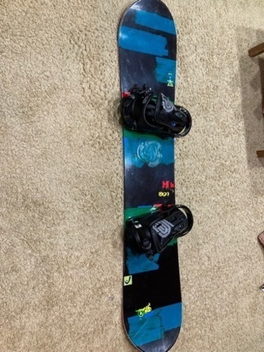 スノーボード　135cm HEAD ロッカータイプ