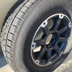 更に値下げしました。スタッドレスタイヤホイールセット265-65-17