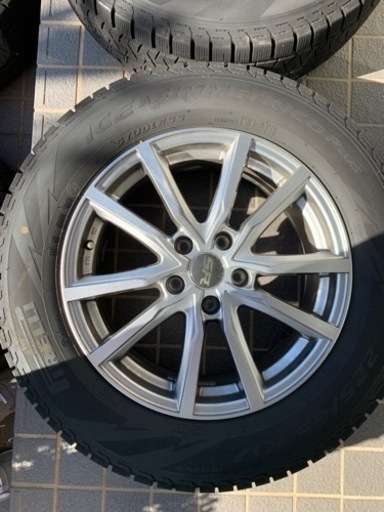 ハリアー等 225/65R17 ピレリー スタッドレス+アルミホイル 4本セット ハリアー等 225/65R17 ピレリー スタッドレス+アルミホイル 4本セット