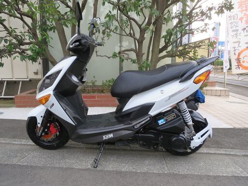 SYM JET POWER125(ジェットパワー125) 実働中古美車超低走行車