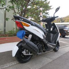 SYM JET POWER125(ジェットパワー125) 実働中古美車　超低走行車　バッテリー新品　オイル交換後納車　ナンバー登録書類有りの画像