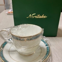 最終値下げ！新品未使用☆ノリタケ　カップ&ソーサー