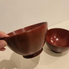 ペア★大きめ味噌汁器の画像