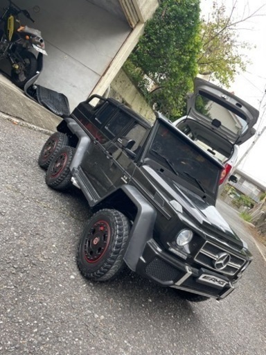 ?超希少！ベンツ、ゲレンデG63AMG6×6乗用ラジコンカー！めちゃ、でか！！?
