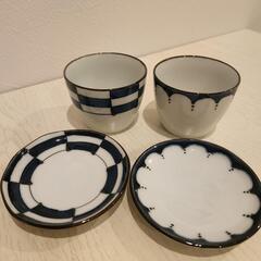 蕎麦猪口&小皿★の画像
