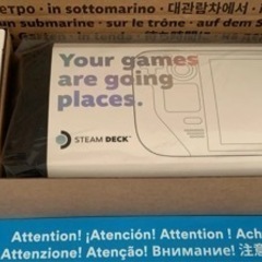 SteamDeck256Gモデル　未使用・未開封・新品