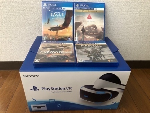 【値下】PlayStation VR Camera 同梱版 VR➕専用ソフト4本