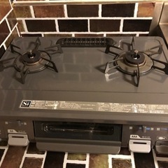 【ありがとうございました】ガスコンロ　美品