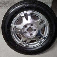 トヨタ クラウンセダン 15インチ純正アルミホイールの画像