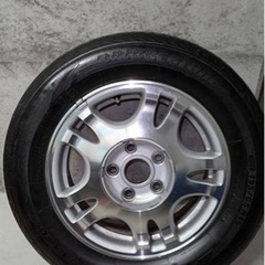 トヨタ クラウンセダン 15インチ純正アルミホイールの画像