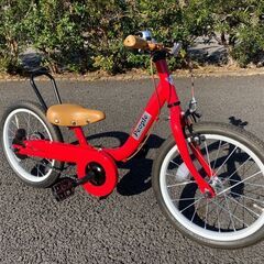 ケッターサイクル 16インチ  子供用自転車（ブルーミングレッド）