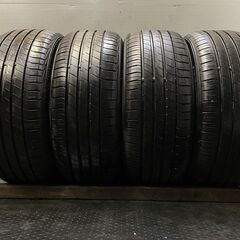 DUNLOP LEMANS V 215/50R17 17インチ 夏タイヤ 4本 2018年製 バリ溝 吸音スポンジ レヴォーグ レガシィB4 リーフ等　(TG857)クレジットカード QRコード決済可能