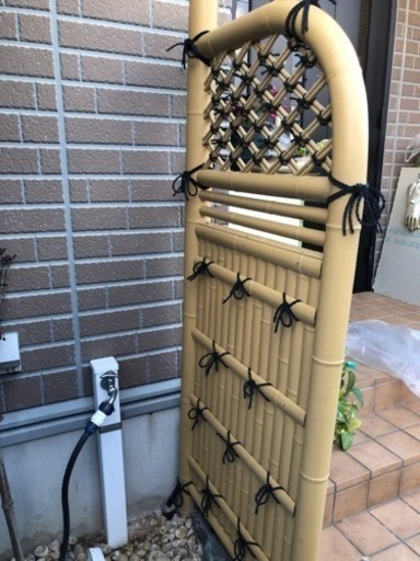 ご予約あります。竹の垣　袖垣