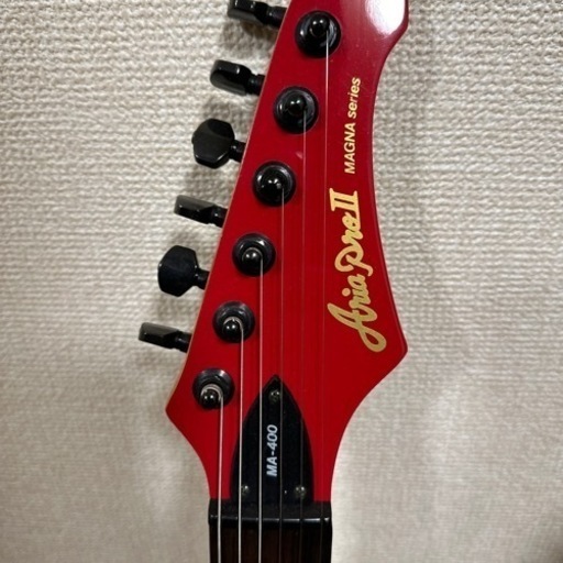 受付中 エレキギター ma-400 アンプとギターケースセット