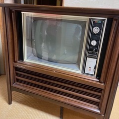 【骨董品】national ブラウン管テレビ