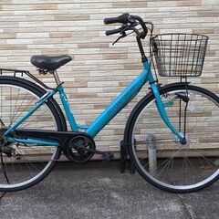 中古自転車 6段変速 27インチ （LEDオートライト） 軽整備...