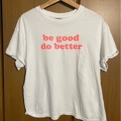 bershka ベルシュカTシャツ be good
