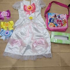 お姫様なりきりセット&新品プリキュアバッグ★