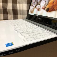 彡 特A美麗品・i7第四/新品SSD240GB・Webｶﾒﾗ・WIN11・Win10選択可・NEC・/クリスタルホワイト/Office2019付/15.6ｲﾝﾁ/メモリ8GB/無線/DVD・CD再生ソフト付　No.2212001の画像