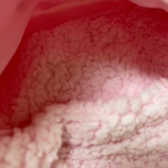 お値下げ aimerfeel のピンクボアリュック 未使用品の画像