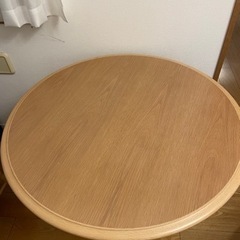 大塚家具　円形ダイニングテーブルの画像