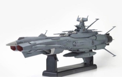 アンドロメダ　1/350 全長１２７ｃｍ　ダイキャスト　ギミック完成品　アシェット　宇宙戦艦ヤマト