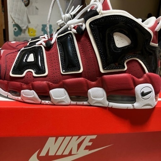 値下げ　正規品　未使用新品　NIKE モアテン　ブルズ　27.5