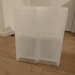 MUJI ポリプロピレンケース引き出しハーフの画像